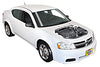 Checking Tire Condition Dodge Avenger 2008 - 2014