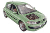 Fusebox and diagnostic socket locations Renault Megane 2002 - 2008