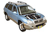Fusebox and diagnostic socket locations Hyundai Santa Fe 2001 - 2006