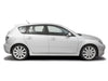 Opening the bonnet Mazda 3 2004 - 2009