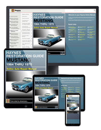 Mustang Restoration Guide 1964-1/2 thru 1970 Haynes Online Manual