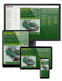Peugeot 106 Petrol & Diesel (91 - 04) Haynes Repair Manual