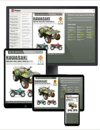Kawasaki Bayou & Prairie ATVs (86-11) Haynes Repair Manual