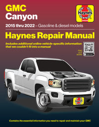 GMC Canyon (2015-2022) Haynes Repair Manual