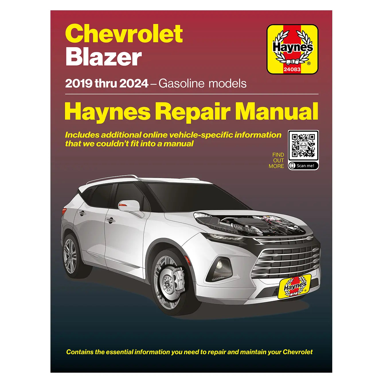 Chevrolet Blazer 2019–2024 Haynes Manual | Maintenance & Repair