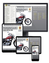 Kawasaki Vulcan 700 (1985), Vulcan 750 (85-06), Vulcan 800 (95-05), Vulcan 800 Classic (96-02) & Vulcan 800 Drifter (99-06) Haynes Repair Manual