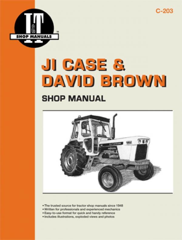Print &amp; Online Bundle: JI Case &amp; David Brown Gasoline &amp; Diesel Model ...