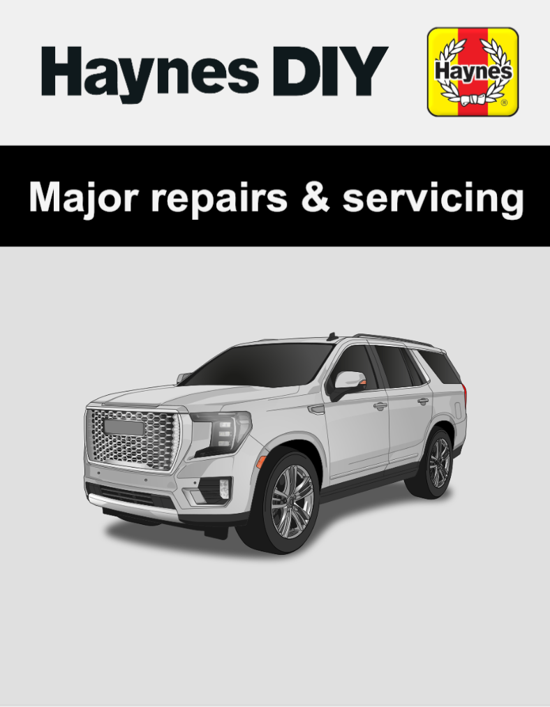 GMC Yukon from 2021 to 2024 Service & Repair Manual – Haynes