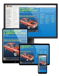Ford Escort & Mercury Lynx Gasoline Engines including EFI and Turbo (81-90) Haynes Online Manual
