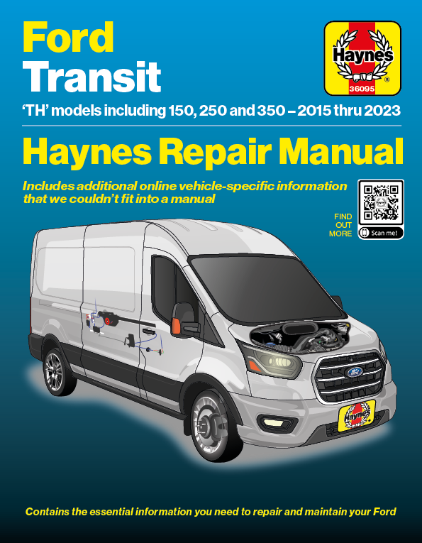 Ford Transit 150, 250 and 350 (2015 2023) Haynes Repair Manual