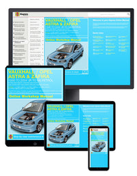 Vauxhall/Opel Astra & Zafira Petrol (Feb 98 - Apr 04) Haynes Repair Manual