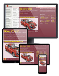 Renault Clio Petrol & Diesel (Jun 01 - 05) Haynes Repair Manual