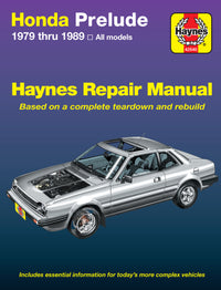 Honda Prelude CVCC (1979-1989) Haynes Repair Manual