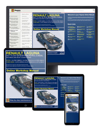 Renault Laguna Petrol & Diesel (Feb 01 - May 07) Haynes Repair Manual