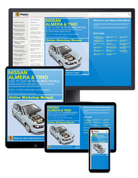 Nissan Almera & Tino Petrol (Feb 00 - 07) Haynes Repair Manual