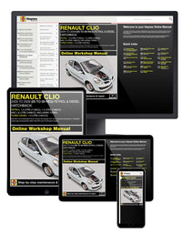 Renault Clio Petrol & Diesel (Oct 05 - May 09) Haynes Repair Manual