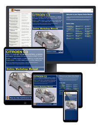 Citroen C3 Petrol & Diesel (02 - 09) Haynes Repair Manual