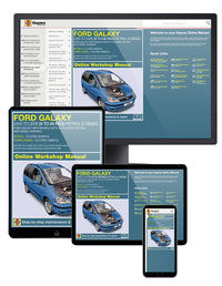 Ford Galaxy Petrol & Diesel (00 - 06) Haynes Repair Manual