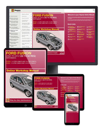 Ford Fusion Petrol & Diesel (02 – 12) Haynes Repair Manual