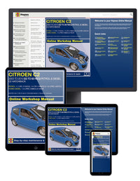 Citroen C2 Petrol & Diesel (03 - 10) Haynes Repair Manual