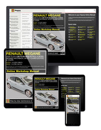Renault Megane (08 - 14) Haynes Repair Manual