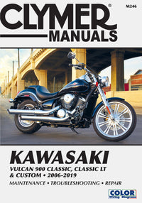 Kawasaki Vulcan 900 Classic, Classic LT & Custom Motorcycle (2006-2019) Service Repair Manual