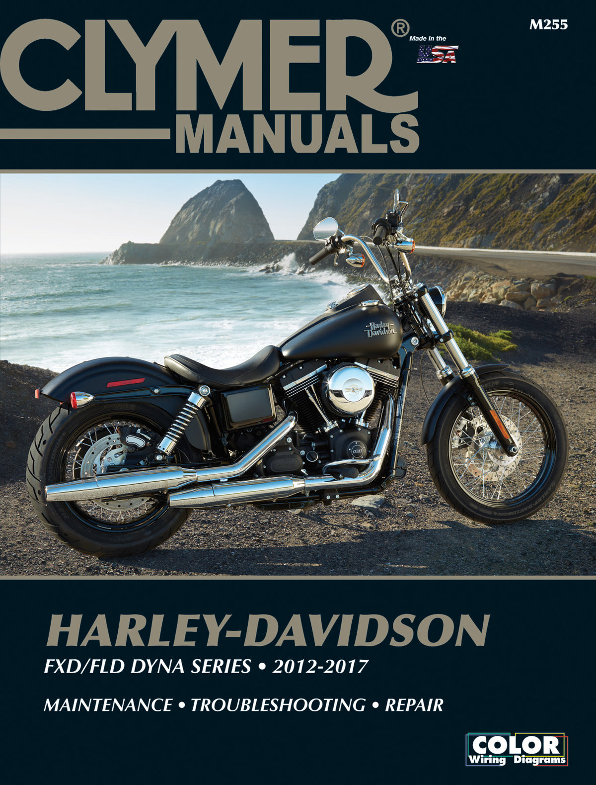 Harley-Davidson FXD/FLD Dyna Series (12-17) Clymer Repair Manual 