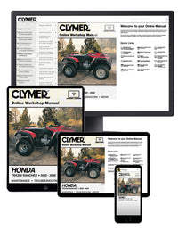 Honda TRX350 Rancher Series ATV (2000-2006) Service Repair Manual