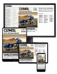Clymer Harley-Davidson FLH/FLT Milwaukee Eight Touring 2017-2019 Repair Manual