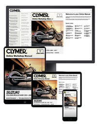 Suzuki Volusia (01-04) & Boulevard C50 (05-19) Clymer Repair Manual