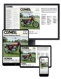 Honda CB750 Single Overhead Cam Motorcycle, 1969-1978 Service Repair Manual