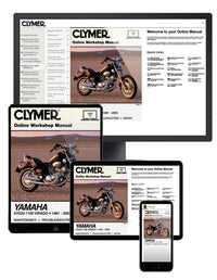 Yamaha XV535-1100 Virago Motorcycle, 1981-2003 Service Repair Manual