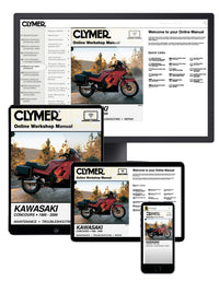 Kawasaki ZG1000 Concours Motorcycle (1986-2006) Service Repair Manual