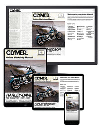 Harley-Davidson FXD Evolution Motorcycle (1991-1998) Clymer Repair Manual