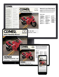 Honda VF800FI Interceptor Motorcycle (1998-2000) Service Repair Manual