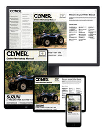 Suzuki LT-4WD, LT-F4WDX & LT-F250 ATV (1987-1998) Service Repair Manual