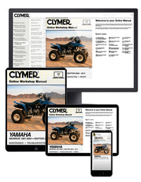 Yamaha Warrior (1987-2004) & Yamaha Raptor ATV (2004-2013) Service Repair Manual