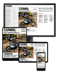 Yamaha PW50/80 Y-Zinger & BW80 Big Wheel Motorcycle (1981-2002) Clymer Repair Manual