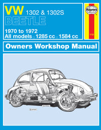 VW 1302 & 1302S (70 - 72) Haynes Repair Manual