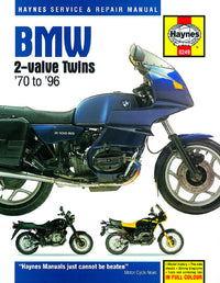 Front cover of a Haynes repair manual