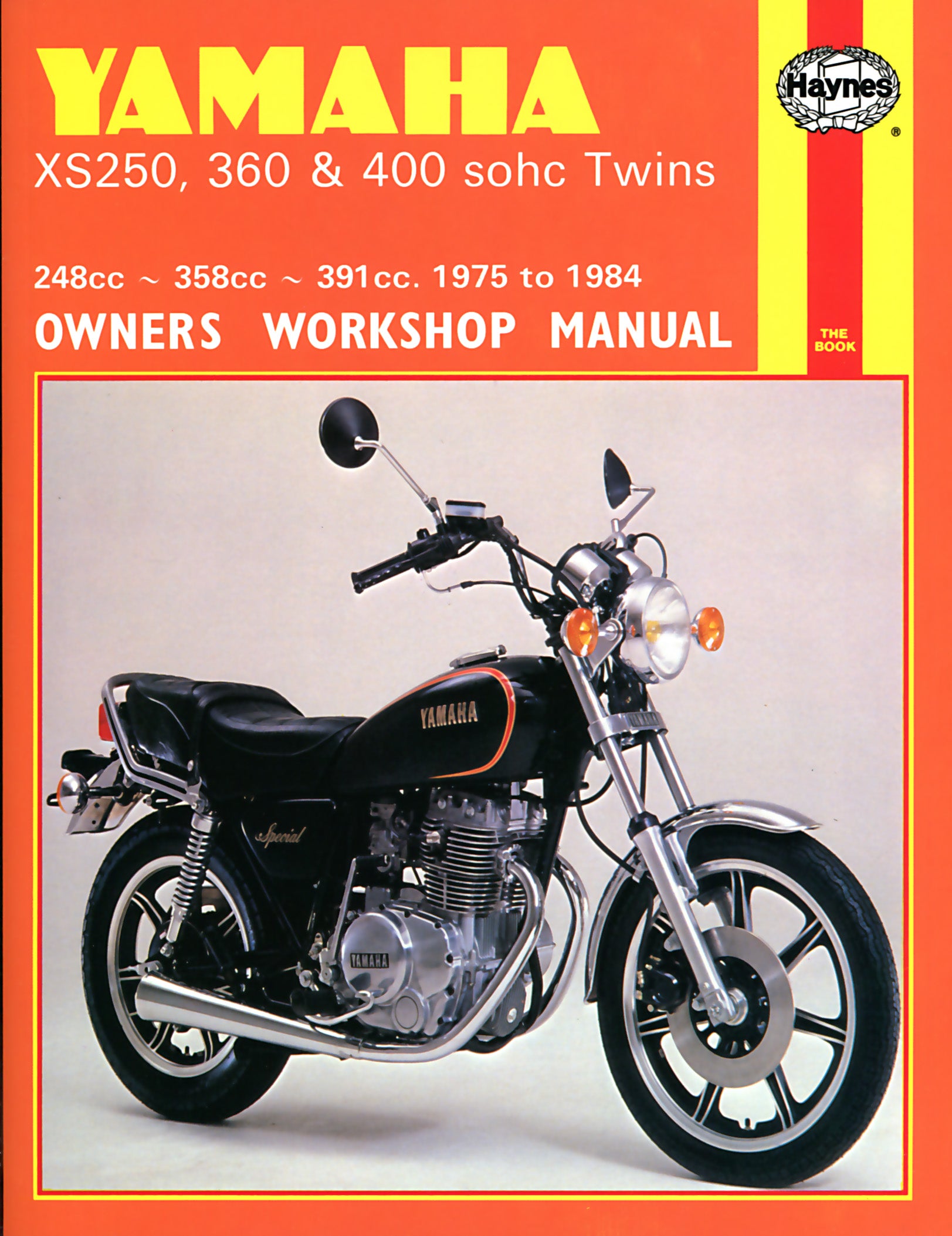 Yamaha XS360 & 400 SOHC Twins 248cc, 358cc & 391cc models (75-84