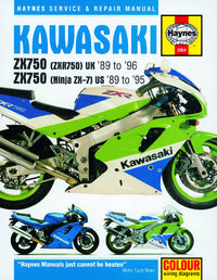 Front cover of a Haynes repair manual