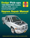 Front cover of a Haynes repair manual
