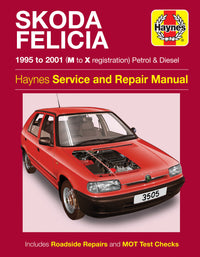 Skoda Felicia Petrol & Diesel (95 - 01) Haynes Repair Manual