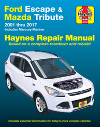 Front cover of a Haynes repair manual