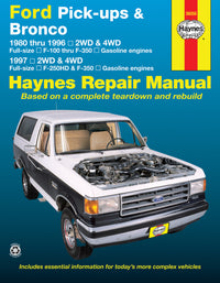 Front cover of a Haynes repair manual
