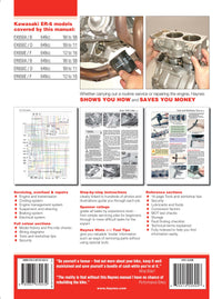 Back cover of a Haynes repair manual
