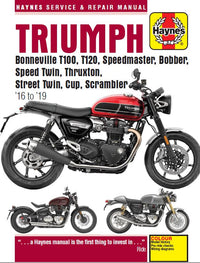 Front cover of a Haynes repair manual
