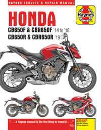 Front cover of a Haynes repair manual