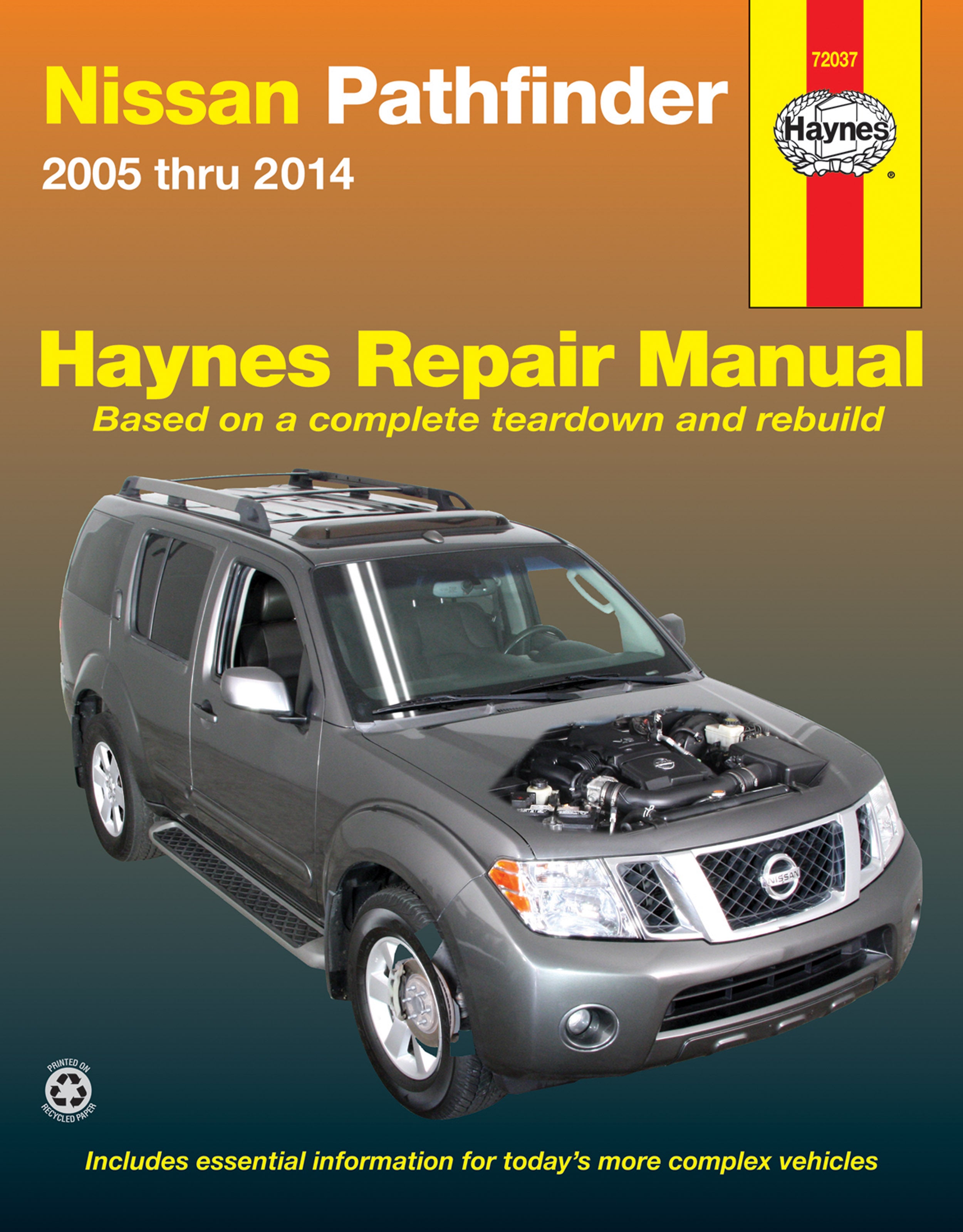 2001 NISSAN PATHFINDER REPAIR MANUAL visual data 4